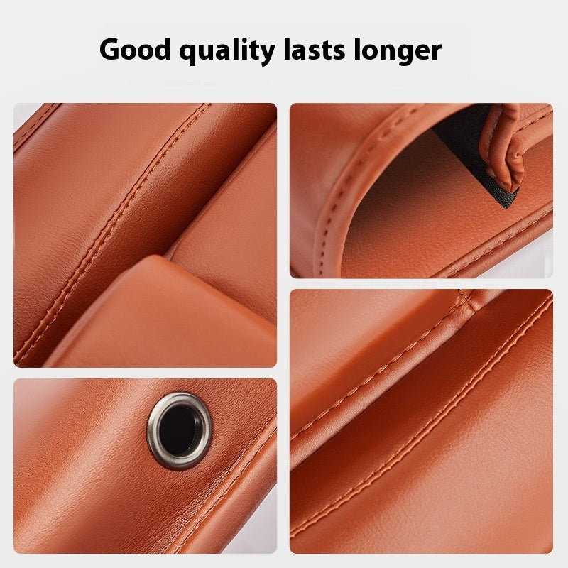 Car Seat Gap Storage Box with Water Cup Holder – Universal Car Seat Organizer