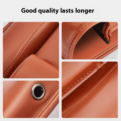 Car Seat Gap Storage Box with Water Cup Holder – Universal Car Seat Organizer