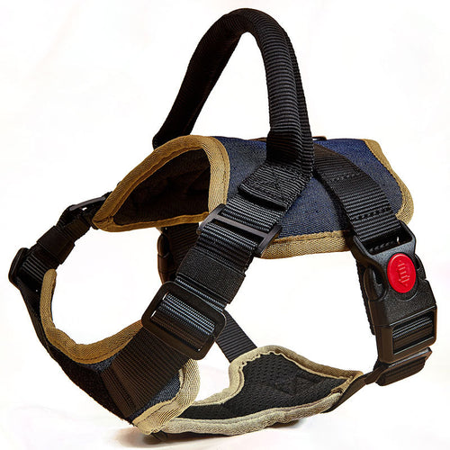 No Pull Reflective Dog Harness – Adjustable Soft Padded Pet Vest for Small, Medium & Large Dogs